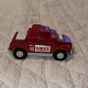 Red SWAT Toy Vehicle
